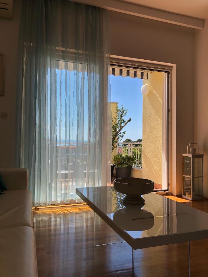 Andor - Lux, Two Beautiful Terraces With Sea & Sunset View Leilighet Makarska Eksteriør bilde