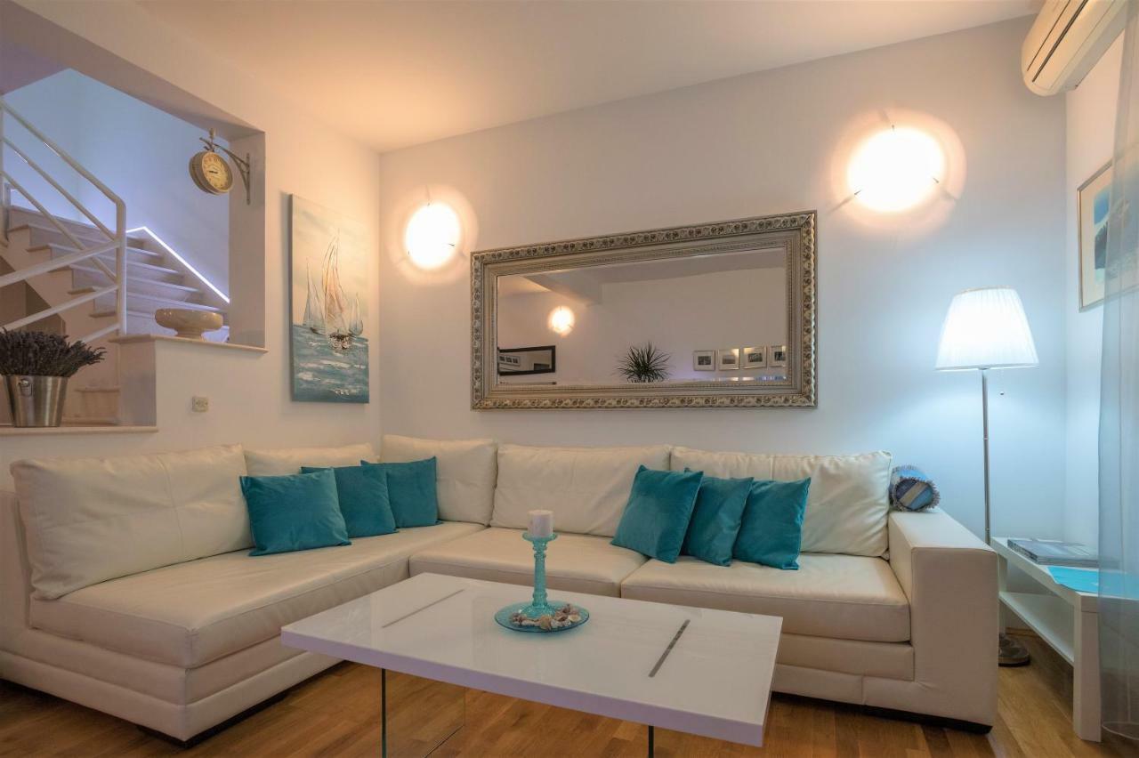 Andor - Lux, Two Beautiful Terraces With Sea & Sunset View Leilighet Makarska Eksteriør bilde