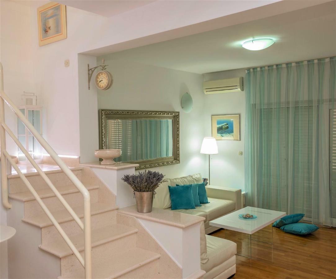 Andor - Lux, Two Beautiful Terraces With Sea & Sunset View Leilighet Makarska Eksteriør bilde