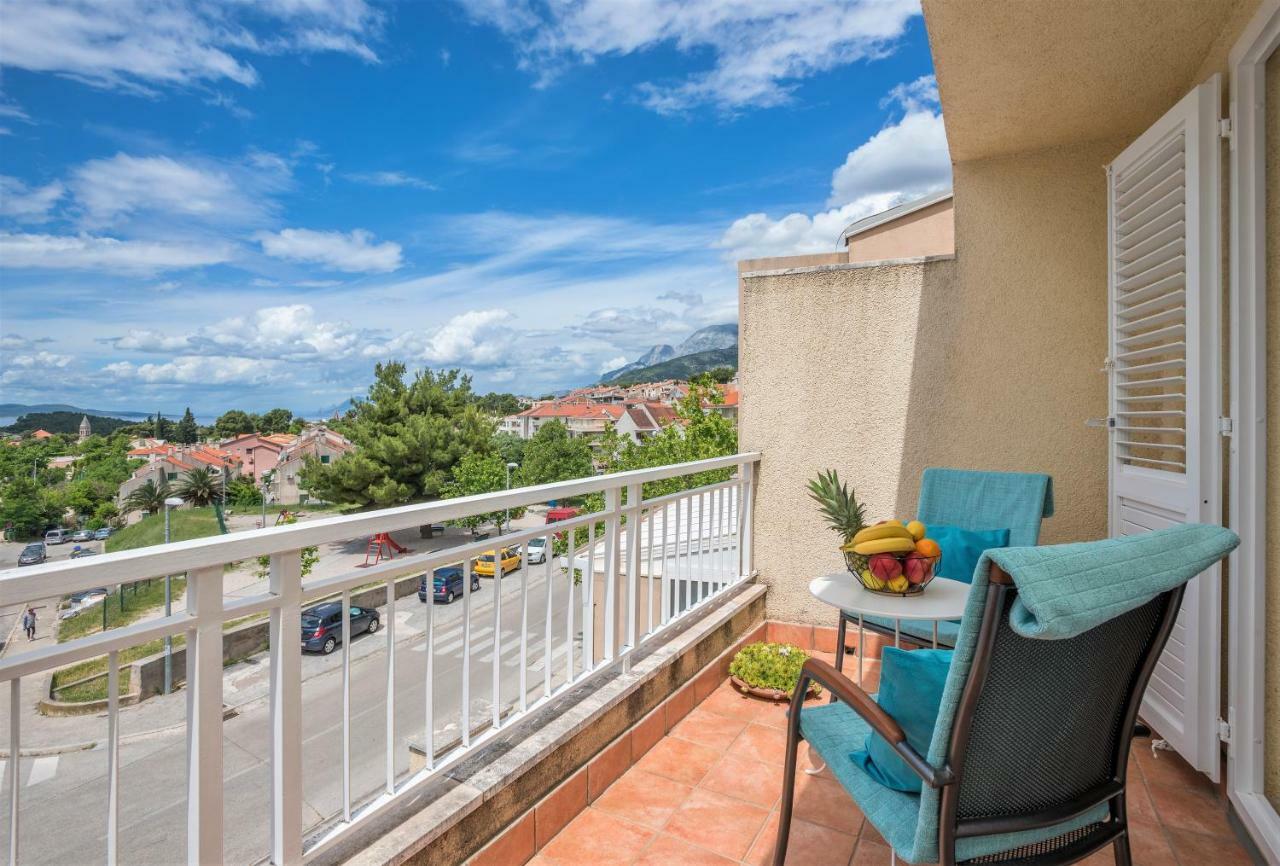 Andor - Lux, Two Beautiful Terraces With Sea & Sunset View Leilighet Makarska Eksteriør bilde